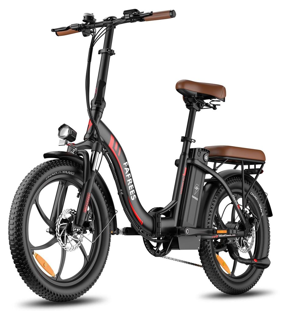 E-Bike FAFREES F20 Pro - Motor 250W Batterie 36V20Ah 20 Zoll Reifen Mechanische Scheibenbremsen - Schwarz