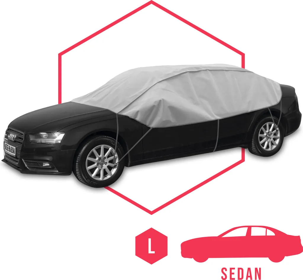 Telo copriauto mezzo telo copriauto completo per Ford Escort HB