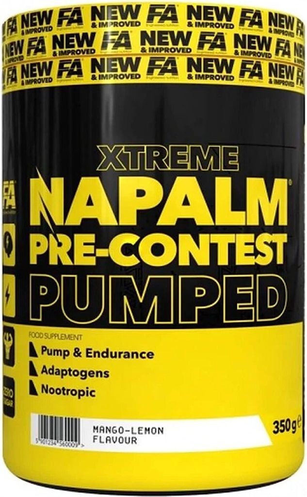 FA Nutrition | Xtreme Napalm Pre-Contest / Pumped Lychee Fruit