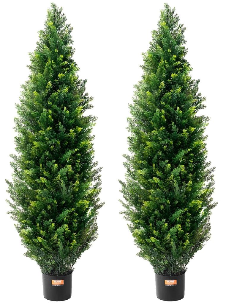 VEVOR Albero di cedro topiario artificiale, alto 152,4 cm Immagine del prodotto 