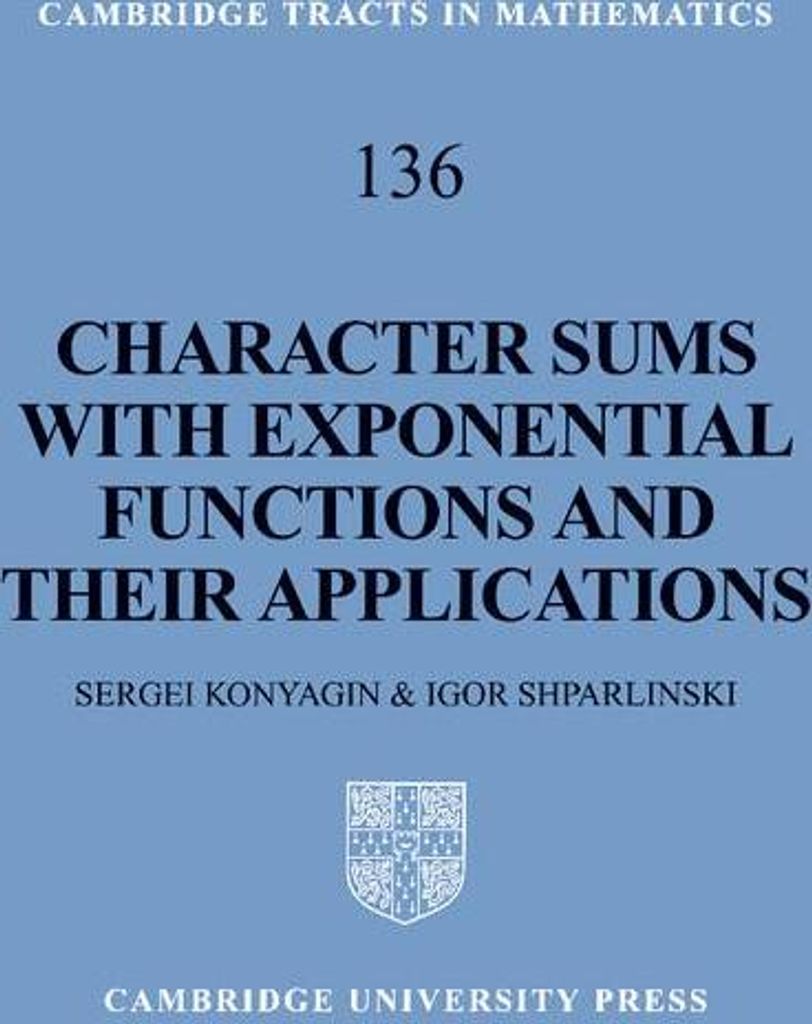 Character Sums with Exponential Functions and their Applications