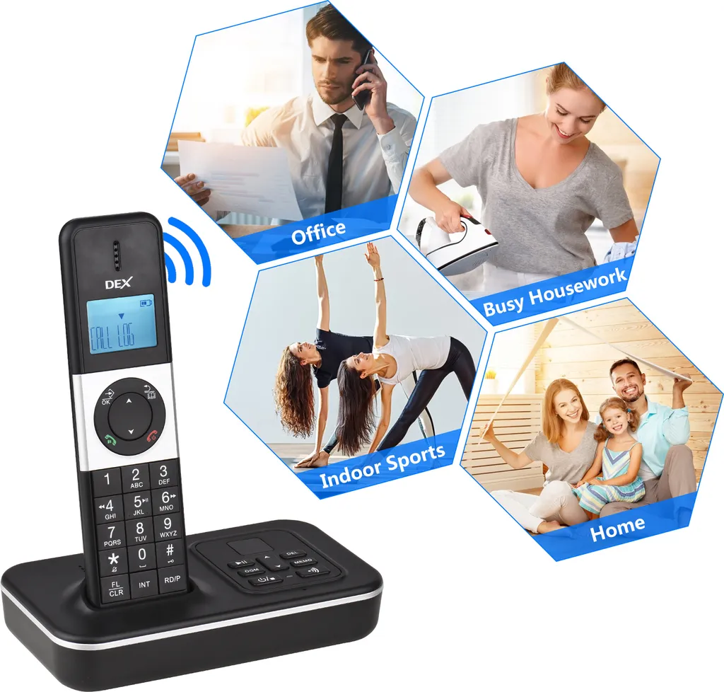 Solution Téléphonique Trio pour Bureau et Conférence avec Répondeur
