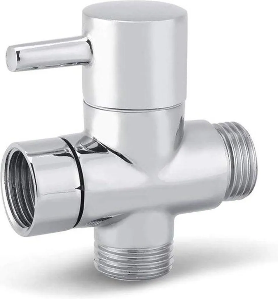 Raccord T de Douche pour Douchette à Main - Adaptateur Universel en Laiton