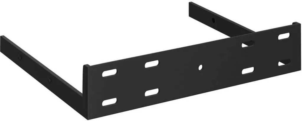Scaffale Angolare SYFAX™ 25x25x3,8 cm Nero MDF | Uso Professionale - 4