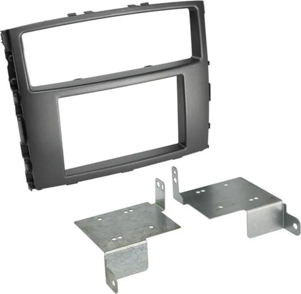 Entourage autoradio 2-DIN noir haute qualité Mitsubishi Pajero V80