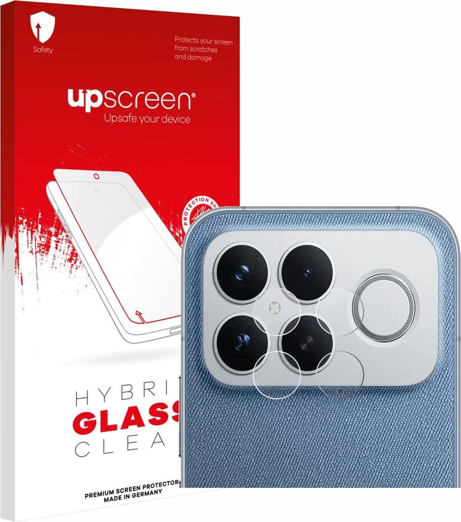 upscreen Schutzglas für Xiaomi Poco F8 Ultra (NUR Kameraschutz) Schutzfolie Panzer Folie Glas Display Schutz klar