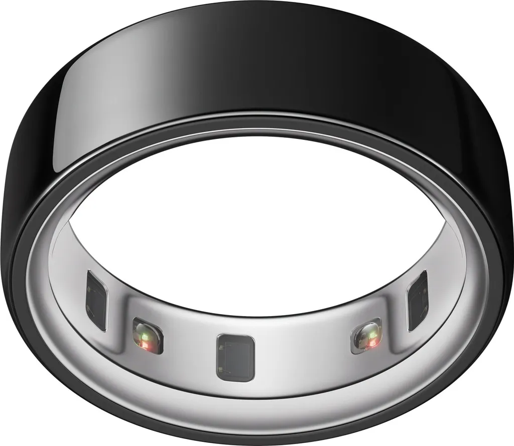 Suivi Sommeil et Récupération Oura Ring 4 Noir Taille 8 pour Sportifs