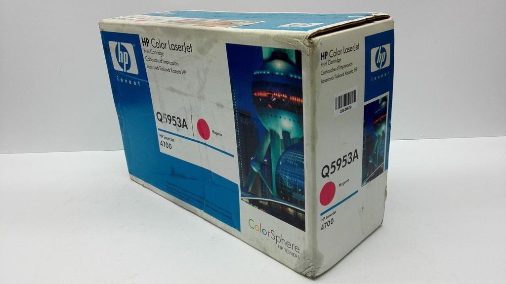 Hp Q5953a 643a Toner Originale Magenta Laserjet 4700 4730 Immagine del prodotto 