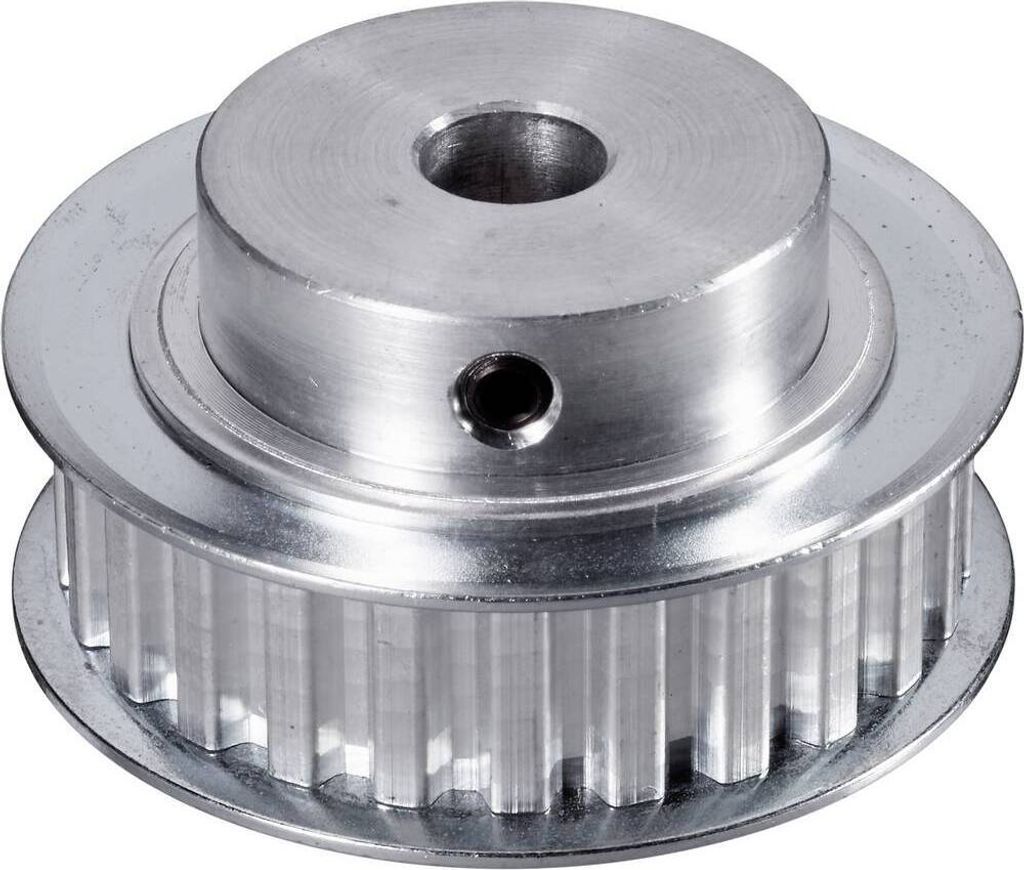 Aluminium Zahnriemenscheibe Reely Bohrungs-Ø: 8 mm Durchmesser: 45 mm Anzahl Zähne: 25