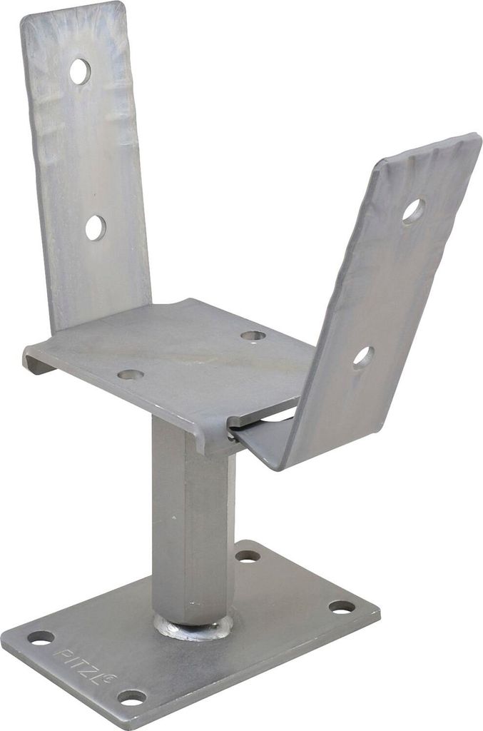 PITZL Pfostenträger Typ 10924.1030 ZiNiP beschichtet rechts/links