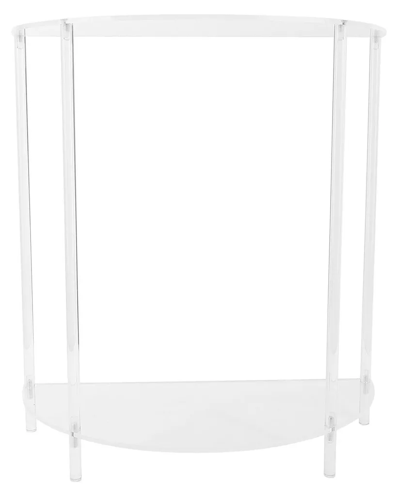 Table de chevet murale gain de place en acrylique pour chambre étroite