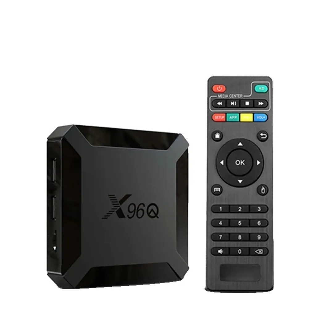Boîtier Android TV 4K Lot de 10 : Fini les Lenteurs - Quad-Core 2G 16G