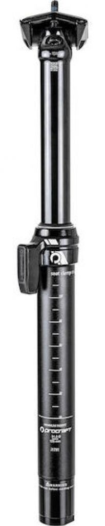 Tige de selle Procraft Vario D-SP.R 30,9 x 400 mm, noire - Image du produit 