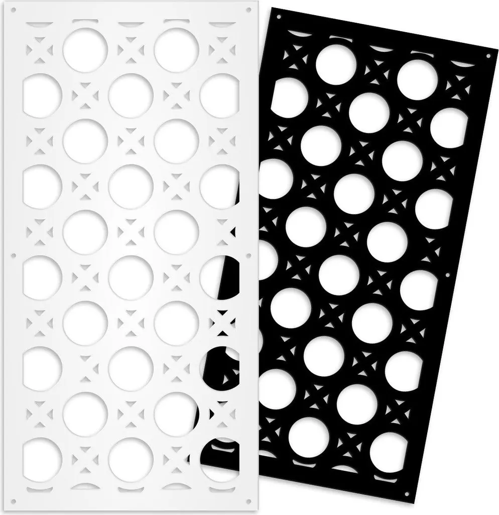 Frangisole Nottingham Nero 50x150 - Pannello Decorativo in PVC