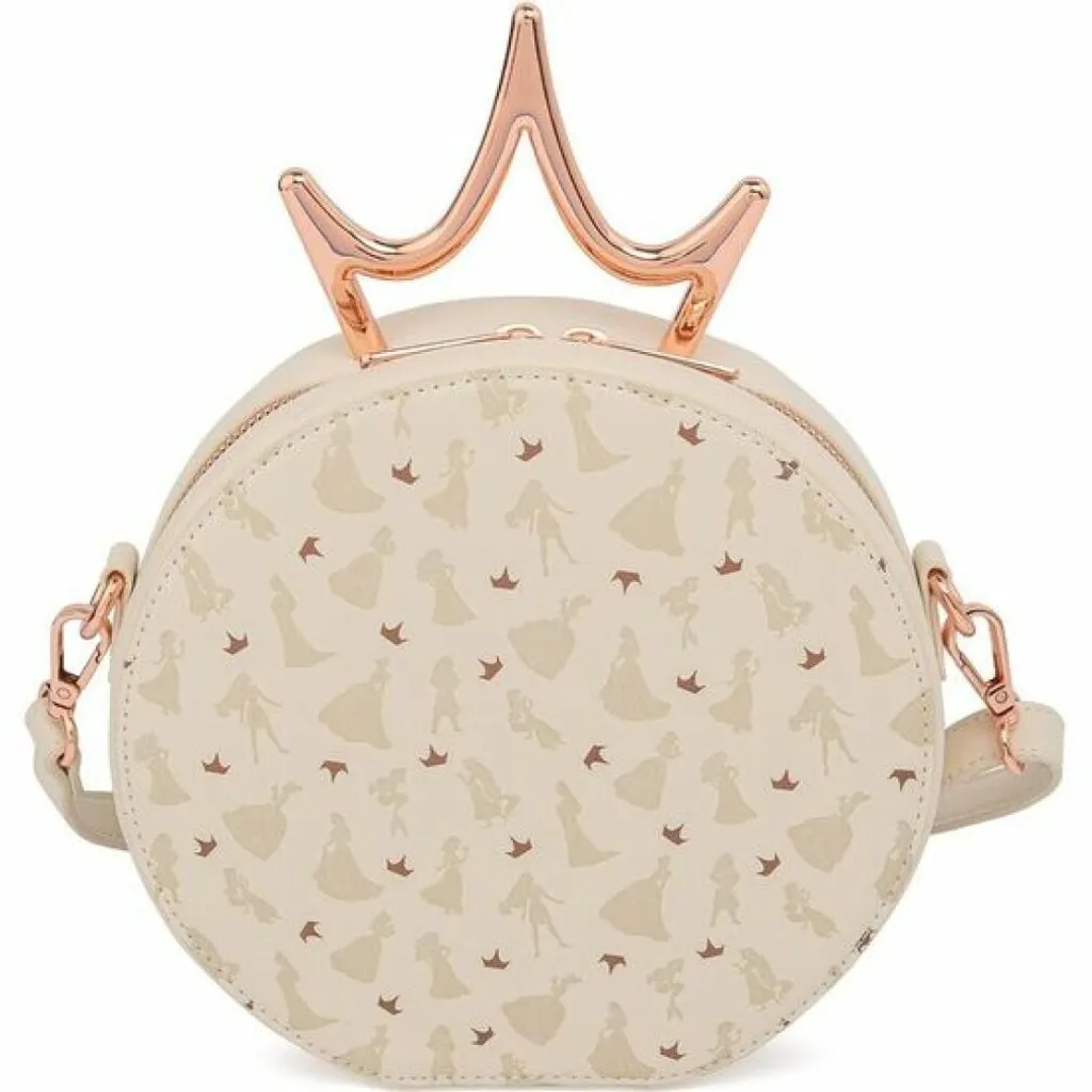 Sac Loungefly Disney Princess Metal Crown pour Parcs et Sorties Chic