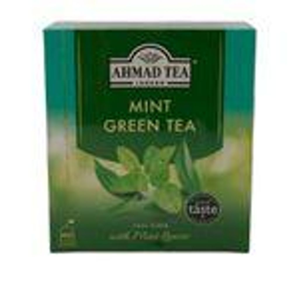 Ahmad Tea - Zelený mätový čaj 100 vrecúšok Obrázok produktu 