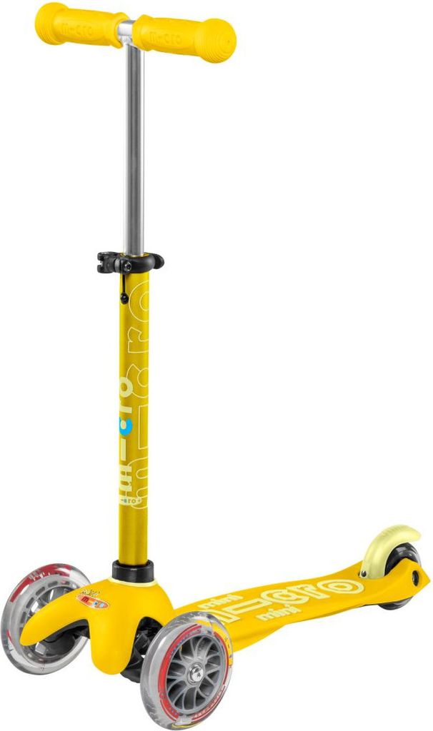 Mini Micro Deluxe Yellow Kinderscooter gelb ab 2 Jahren