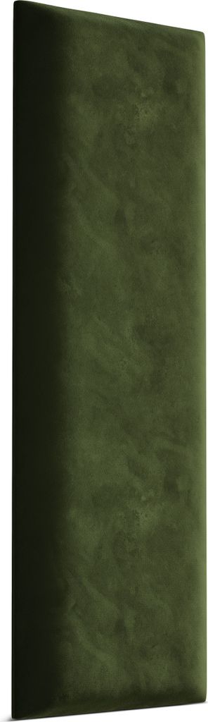 Muralo Polsterpaneel WANDPOLSTER Wandkissen Bettkopfteil Wandpaneel Magic Velvet Khaki 2295 60cm x 15cm