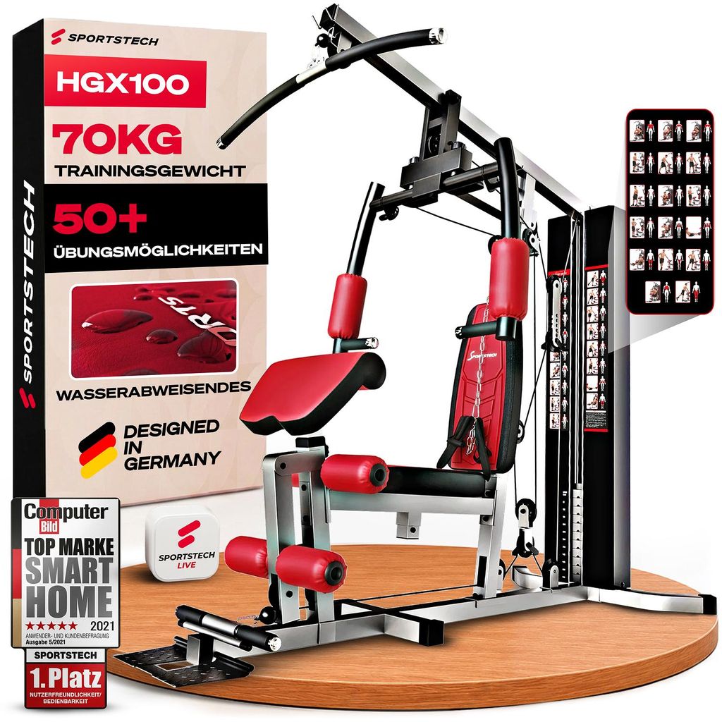 Sportstech Kraftstation HGX100 | 40in1 Multifunktion | 12 Produktbild 