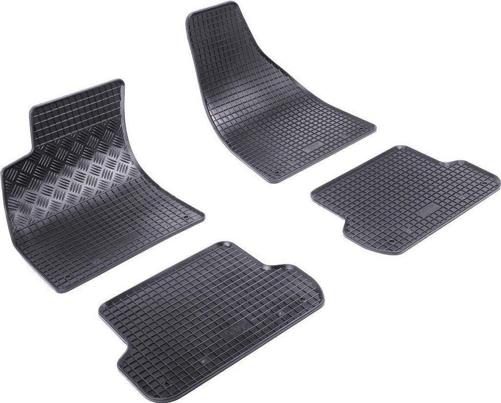 Rigum Gummi-Autofußmatten für Audi A4 (2001 -) / Seat Exeo (2009 -)