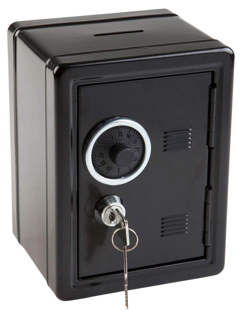 Idena 50034 Idena Spardose Spartresor schwarz Immagine del prodotto 