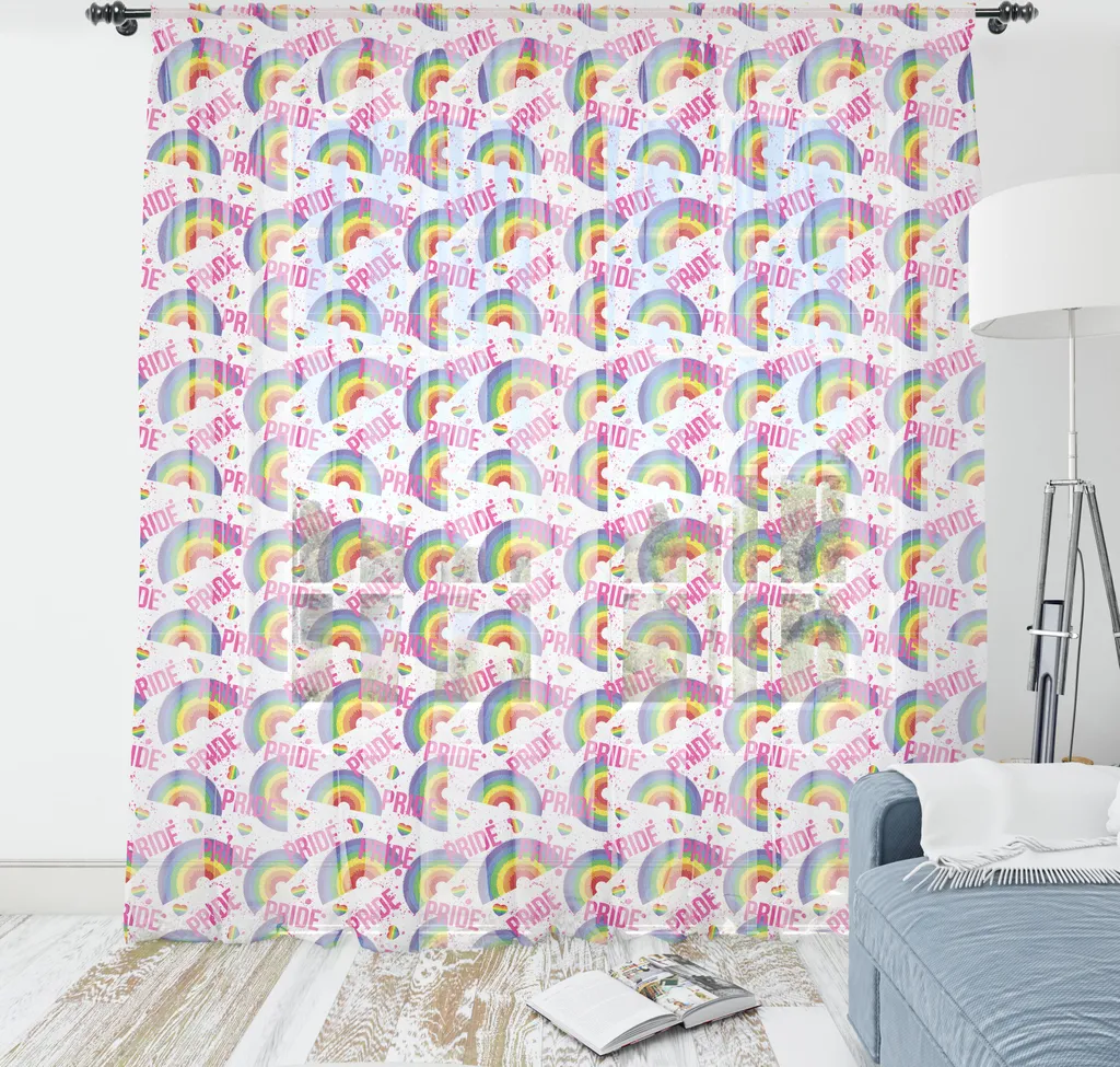 Arazzo Grande Pride LGBT ABAKUHAUS 240x274cm - Decorazione Grunge Chic