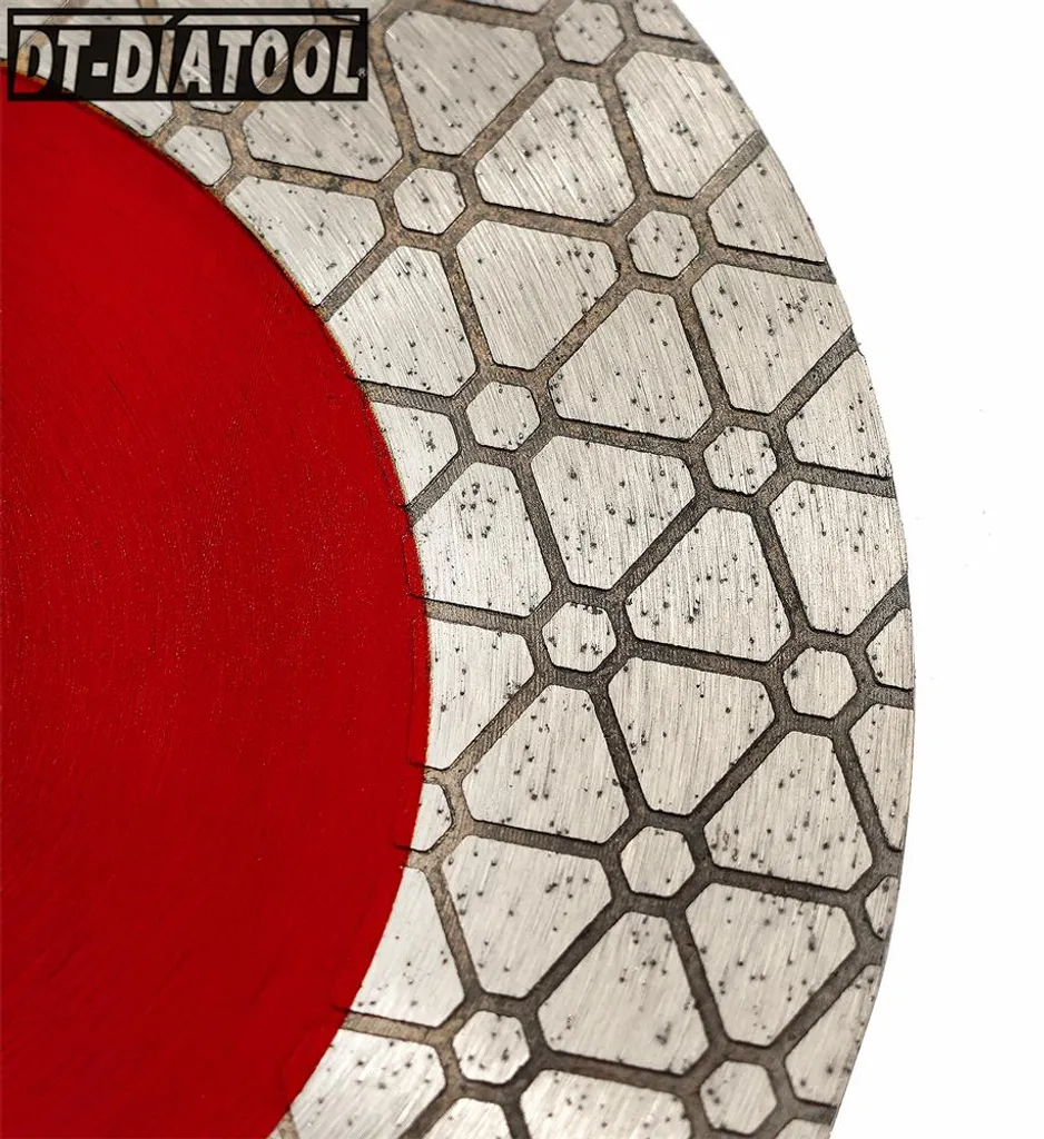 Double disque diamant 115 mm pour éviter l'usure prématurée en coupe
