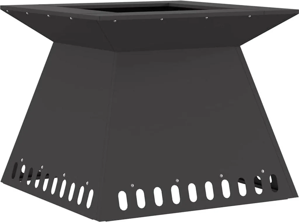 Caminetto da Giardino vidaXL Nero 60 cm - Atmosfera per i tuoi Ospiti