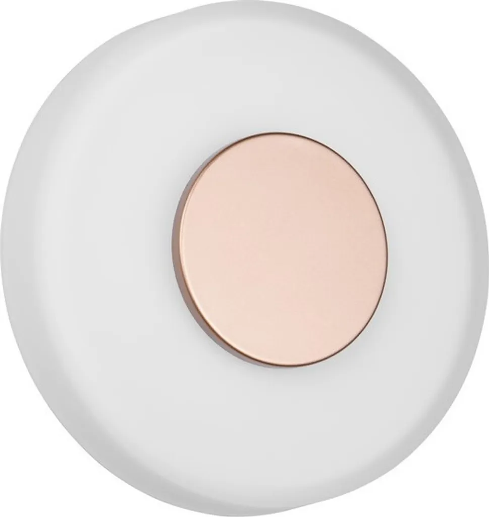 Applique Murale Chambre et Salon LED 10W CELESTE Trio Verre Café Design