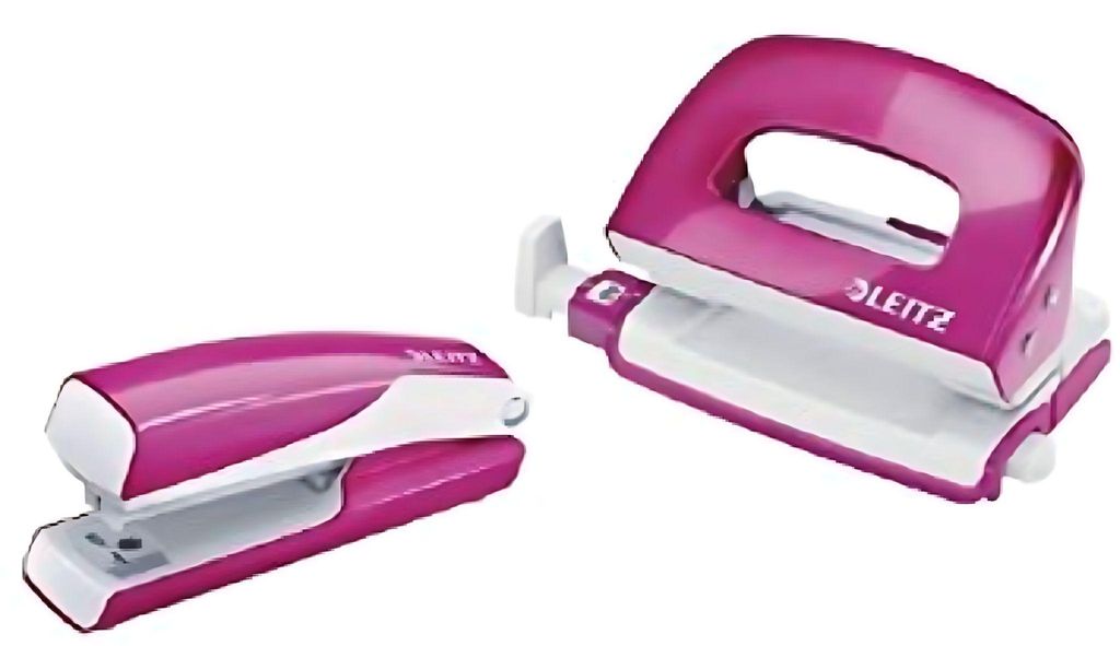 Leitz 55612023, 10 Blätter, Metallisch, Pink, Metall, Produktbild 