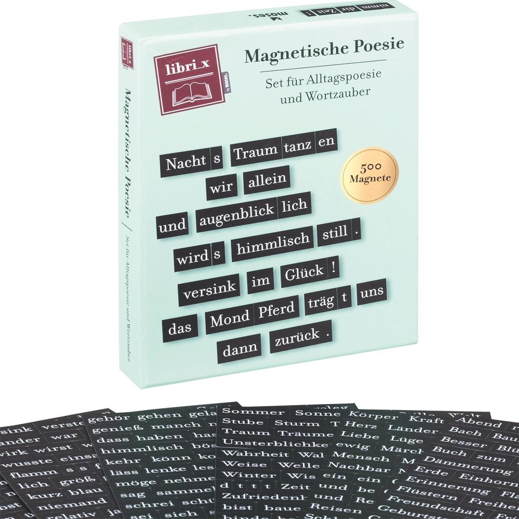 Poesia magnetica | moses. Verlag GmbH | 14×18 cm | Regali Immagine del prodotto 