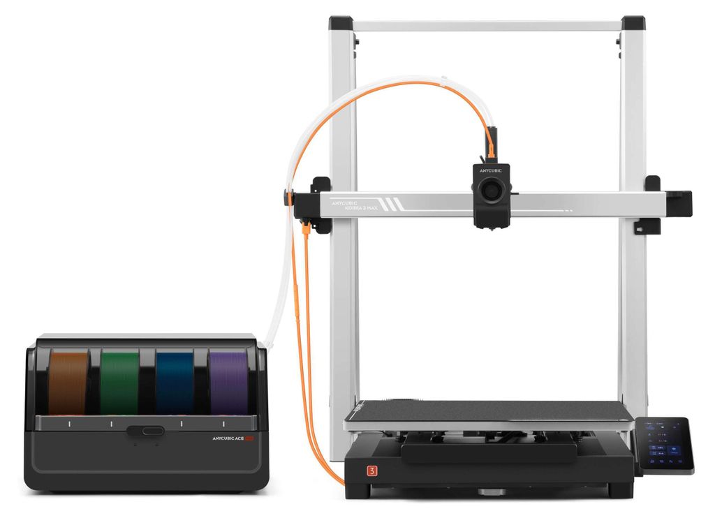 Anycubic Kobra 3 Max Combo Großformat 3D Drucker Mehrfarbig Produktbild 