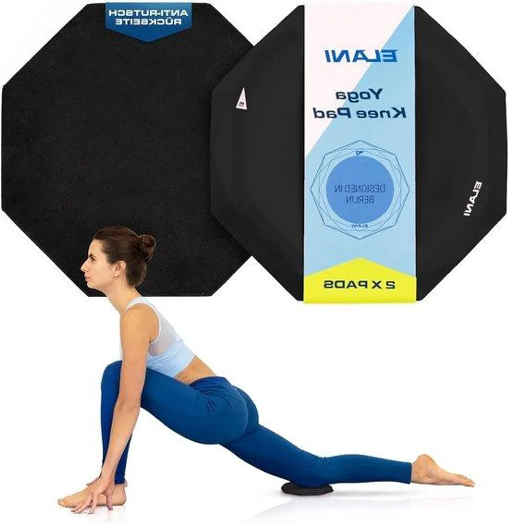 Soulager vos genoux avec ces coussins de yoga silicone - Pack de 2