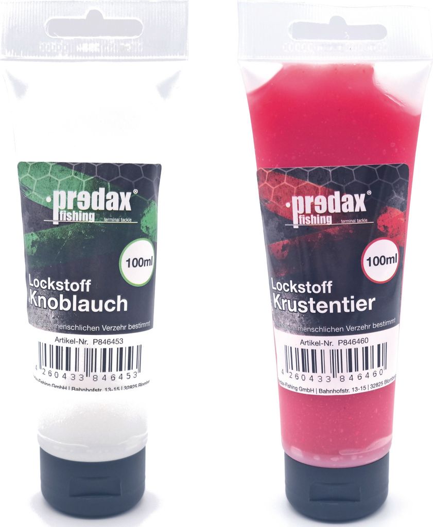 Predax Paste Raubfisch - 100ml Lockstoff für Hecht, Zander, Barsch, Farbe/Aroma:weiß / Knoblauch
