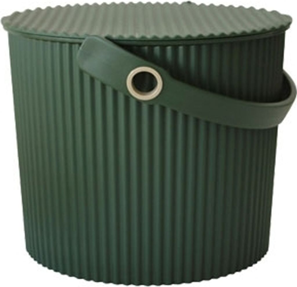 Hachiman garden tool bucket 4L Eimer Dunkel grün