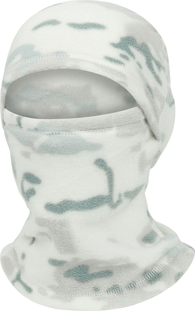 Camouflage Fahrrad-Gesichtsschutz, warm, für den Winter, kaltes Wetter, Outdoor, winddicht, Motorradhelm-Innenfutter, Hut, Halsmanschette, Sturmha...