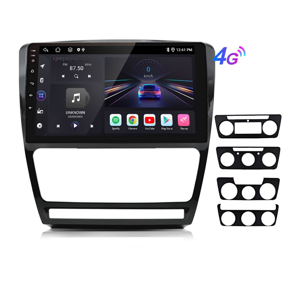 6+128G 8kern carplay Für Skoda Octavia 2008-2013 Android13 Immagine del prodotto 