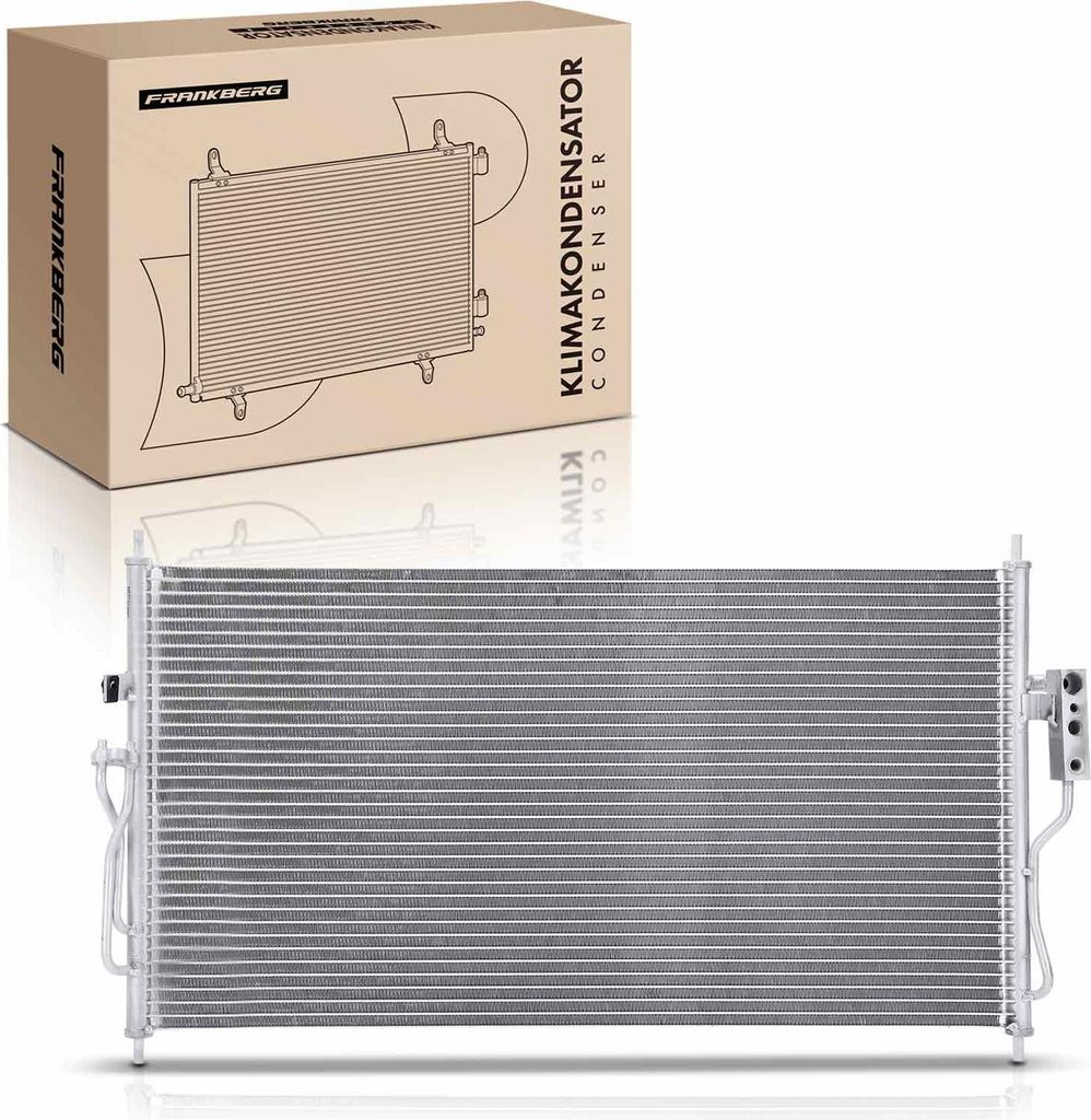 Frankberg 1x Kondensator Klimaanlage für Nissan Almera Klasseic B10 1.6L 2006-2010