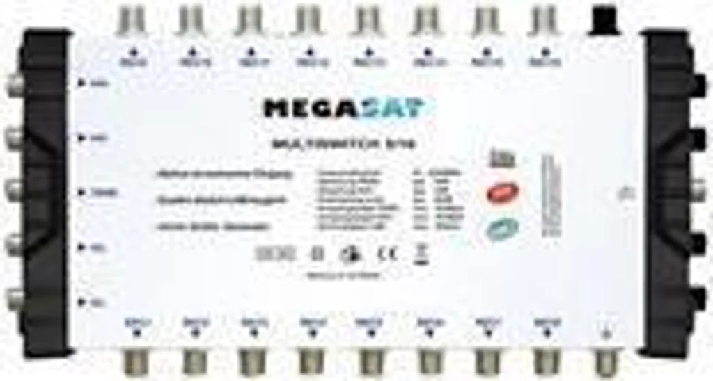 Megasat Multiswitch 5/16 - Multiswitch Satelliten-/terrestrisches Signal - 2