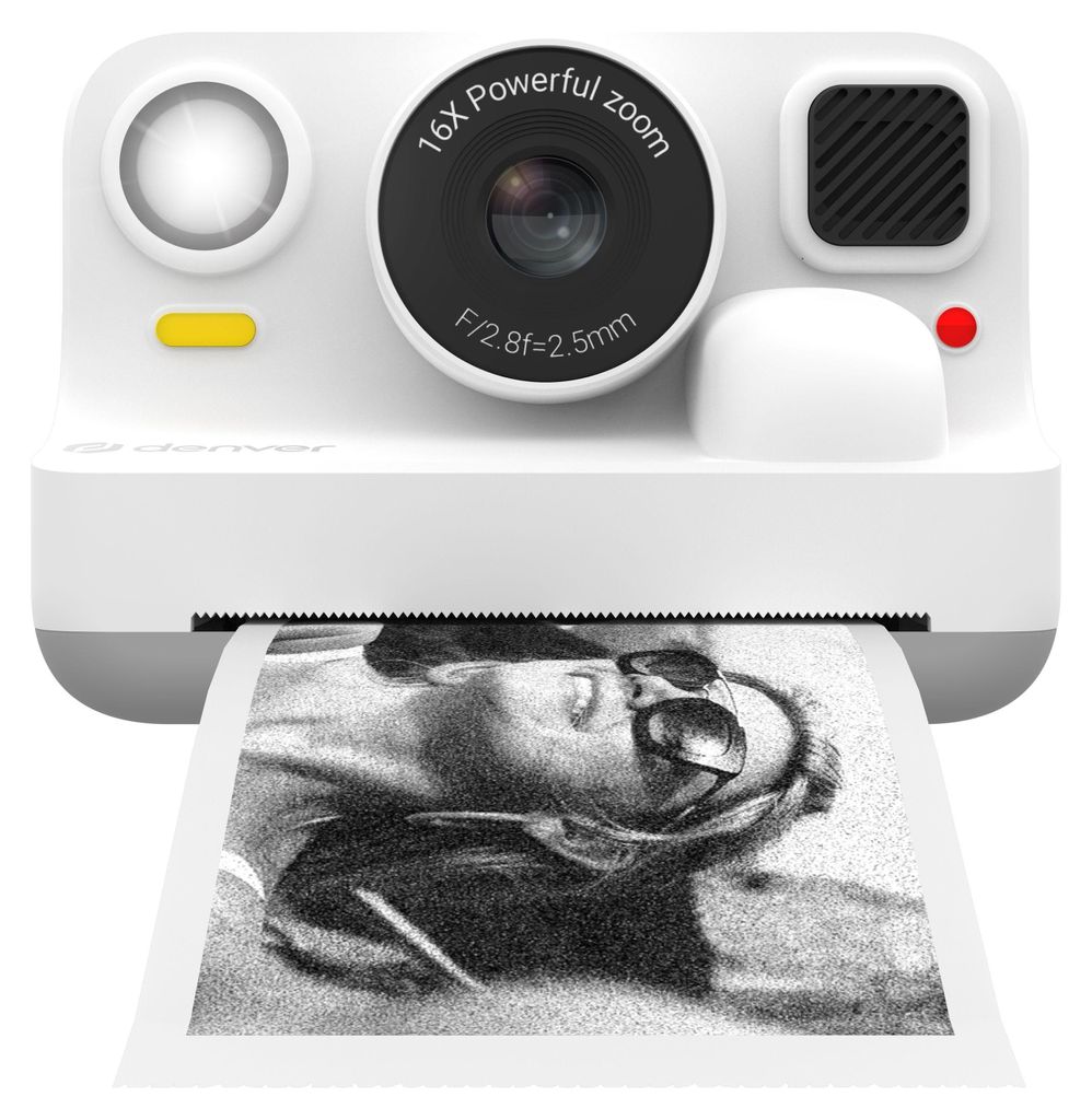 Denver KPC-1374BTW weiss Kinderkamera mit Drucker Produktbild 