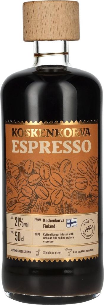 Koskenkorva ESPRESSO Flavoured Liqueur 21% Vol. 0,5l Image du produit 