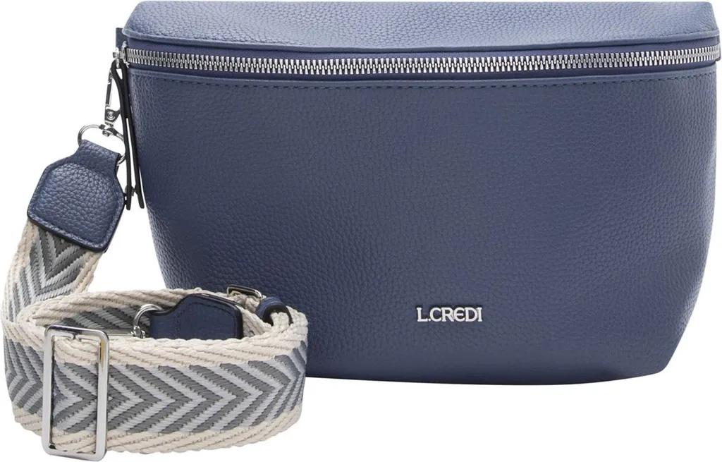 Sac à épaule Oliana L.CREDI idéal pour vos sorties et soirées bleues