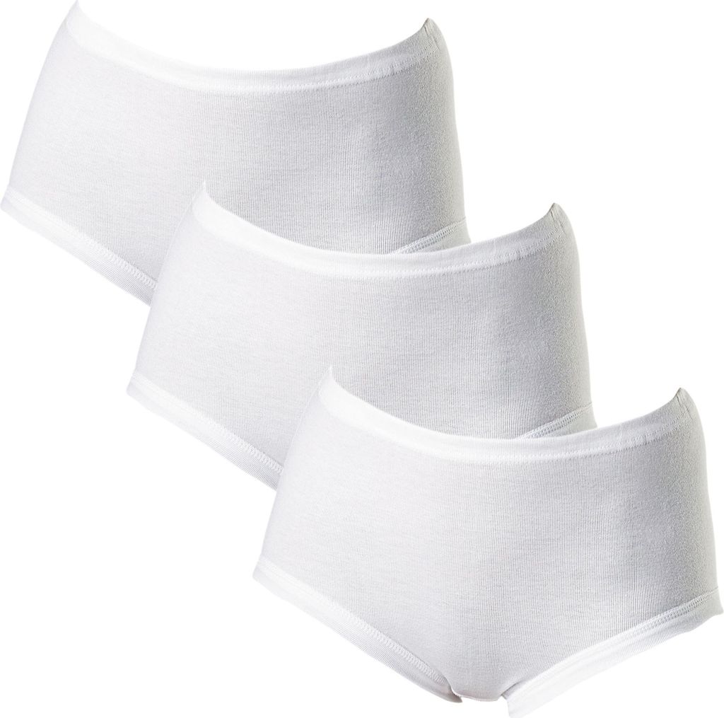 Erwin Müller Damen-Taillenslip 3er-Pack weiß 44