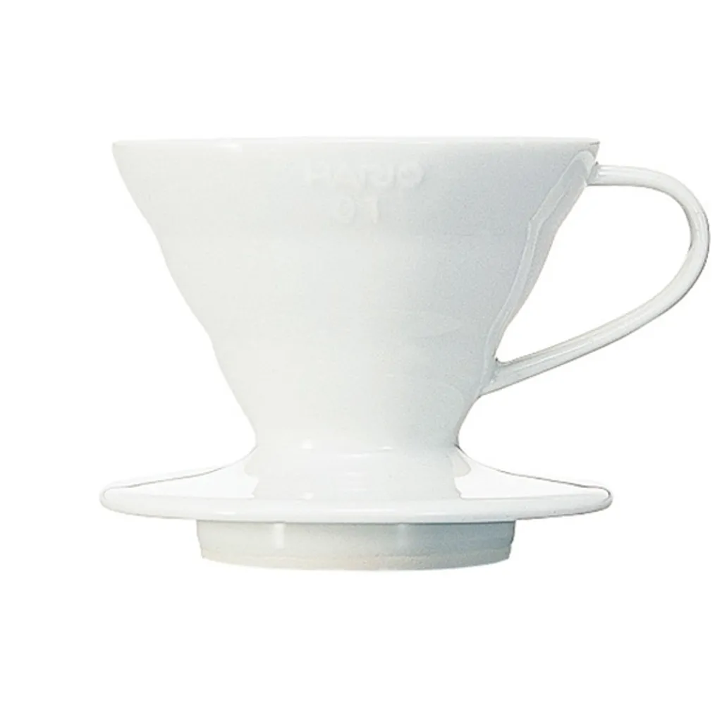 Cafetière Filtre Manuelle V60-01 Hario en Céramique et Doseur Précis