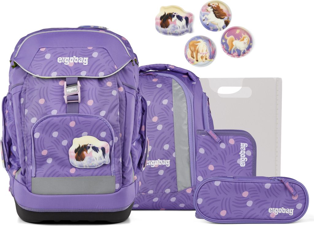 Zestaw plecaka szkolnego ergobag "PonyBäradies" Zdjęcie produktu 