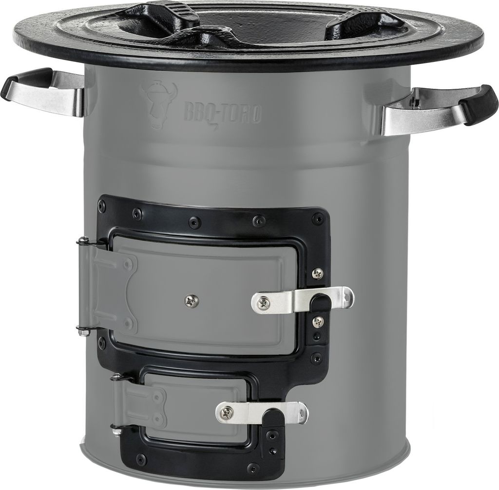 BBQ-Toro Raketenofen RAKETE #2, grau, Rocket Stove für Produktbild 5