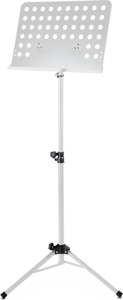 Pupitre Proline WH lightweight blanc pliable pour partitions de musique