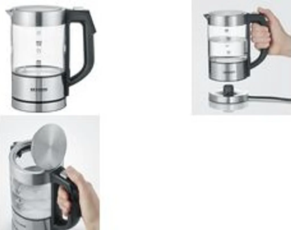 Bouilloire SEVERIN WK 3458 Anti-Calcaire : Eau Pure et Chauffe Ultra Rapide - 20