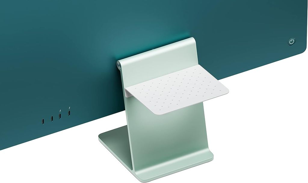 Twelve South BackPack M1 iMac Ständer Ablagefach weiß Produktbild 
