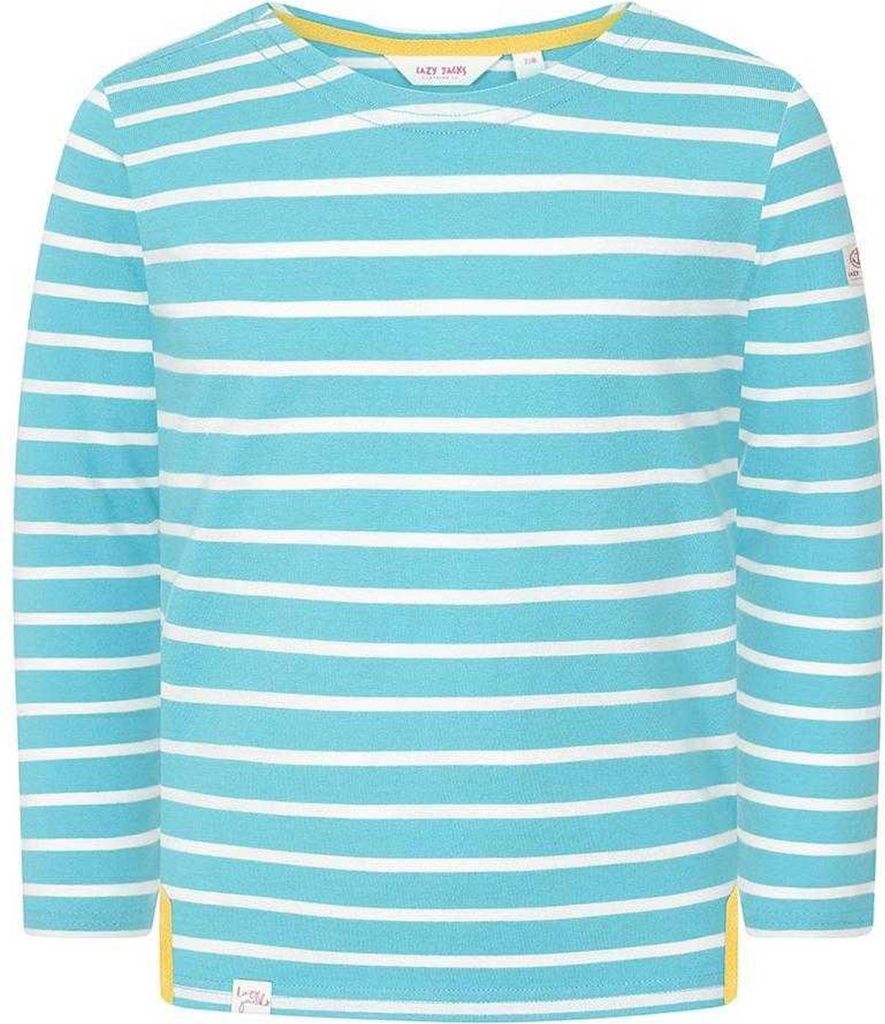 Lazy Jacks - Oberteil für Mädchen, Bretonisch LJ268 (104) (Türkis)